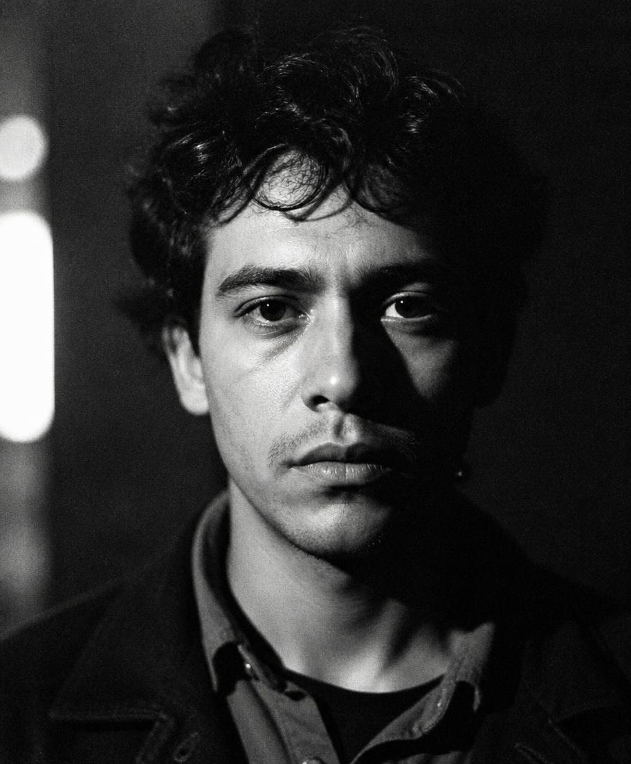 Retrato de archivo de Matías Wulf, desaparecido en Santiago, 1990